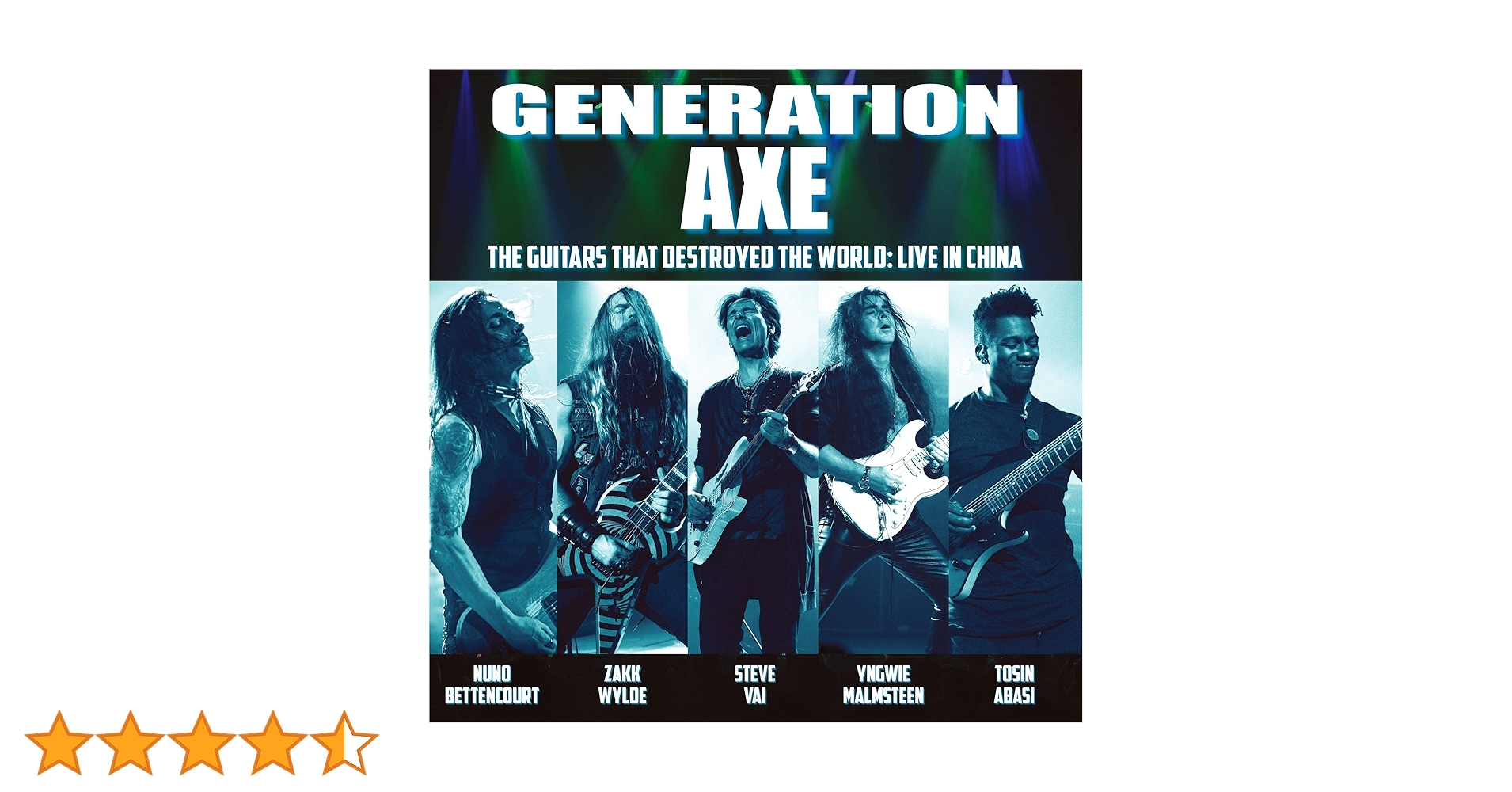 Amazon.co.jp: Generation Axe: Guitars..: ミュージック